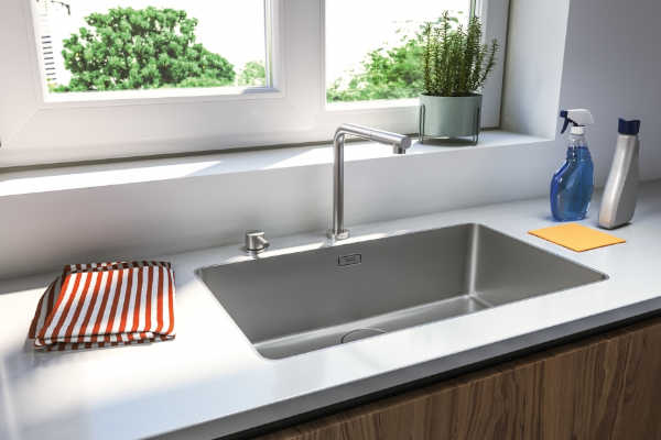Bateria kuchenna Franke Mythos Window Outdoor pull-out spray Stal szlachetna 115.0731.378